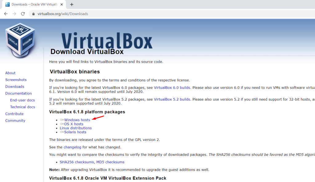 Virtualbox