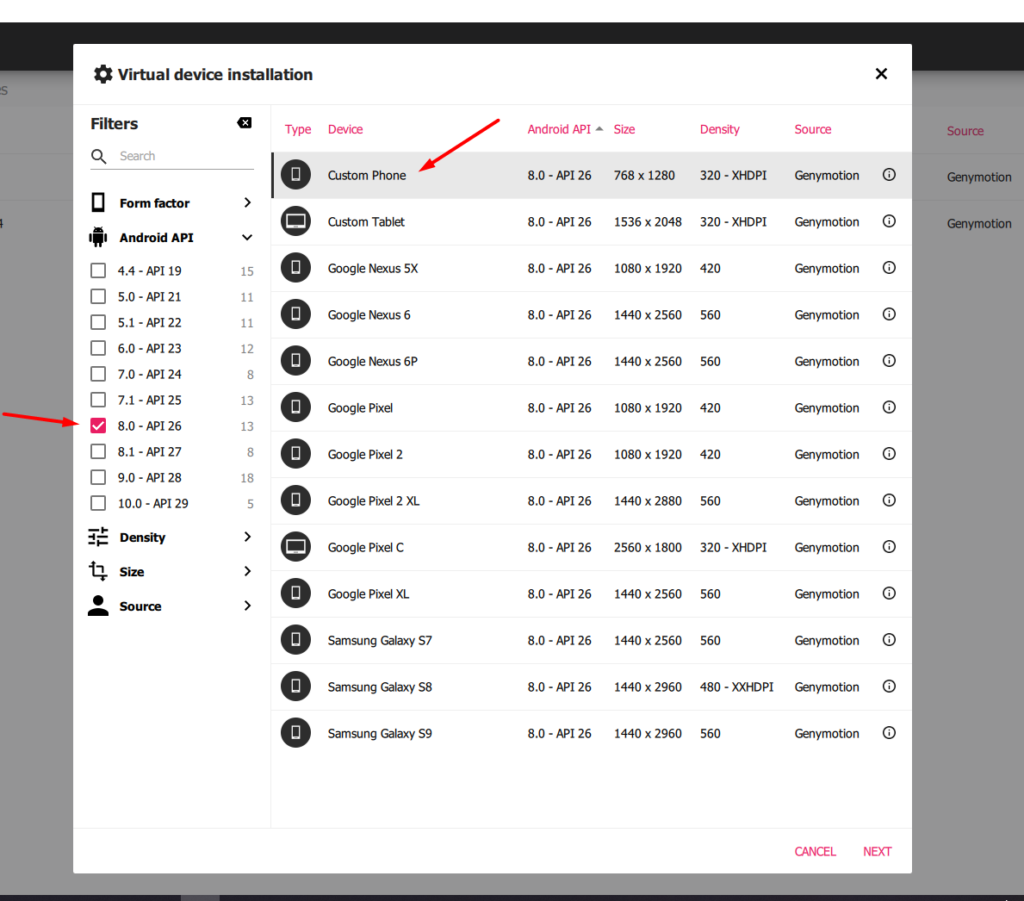 Android API 8.0